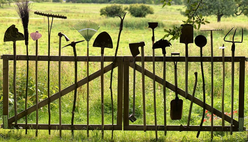 Repurposed Garden Tools