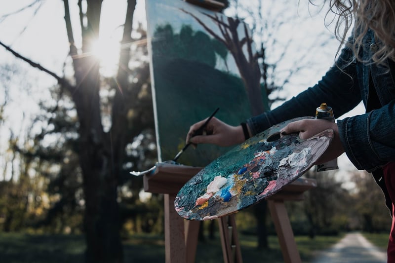 Abstract Canvas Painting